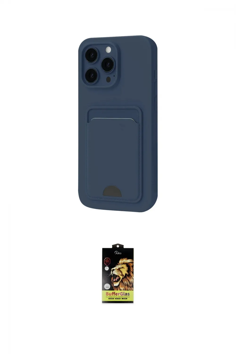 ieg™ iPhone 16 Pro Max Kılıf Vadi Çizgi Prime - Siyah Buffer Cam Ekran Koruyucu