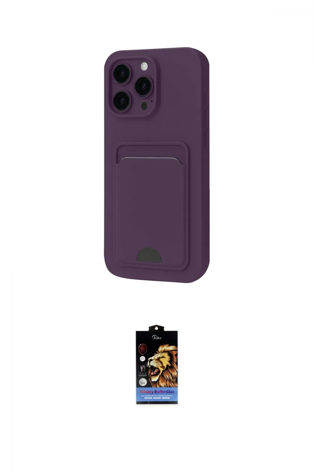 ieg™ iPhone 16 Pro Max Kılıf Vadi Çizgi Prime - Siyah Buffer Hayalet Cam Ekran Koruyucu