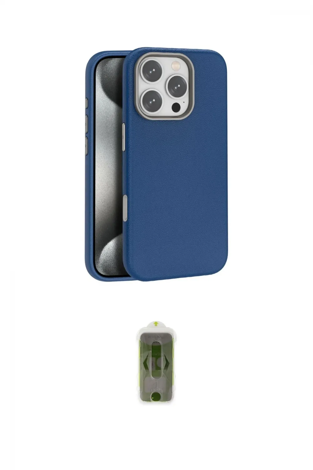 ieg™ iPhone 16 Pro Max Kılıf Zirve Modern Prime - Siyah Joko Magic 5D Hayalet Cam