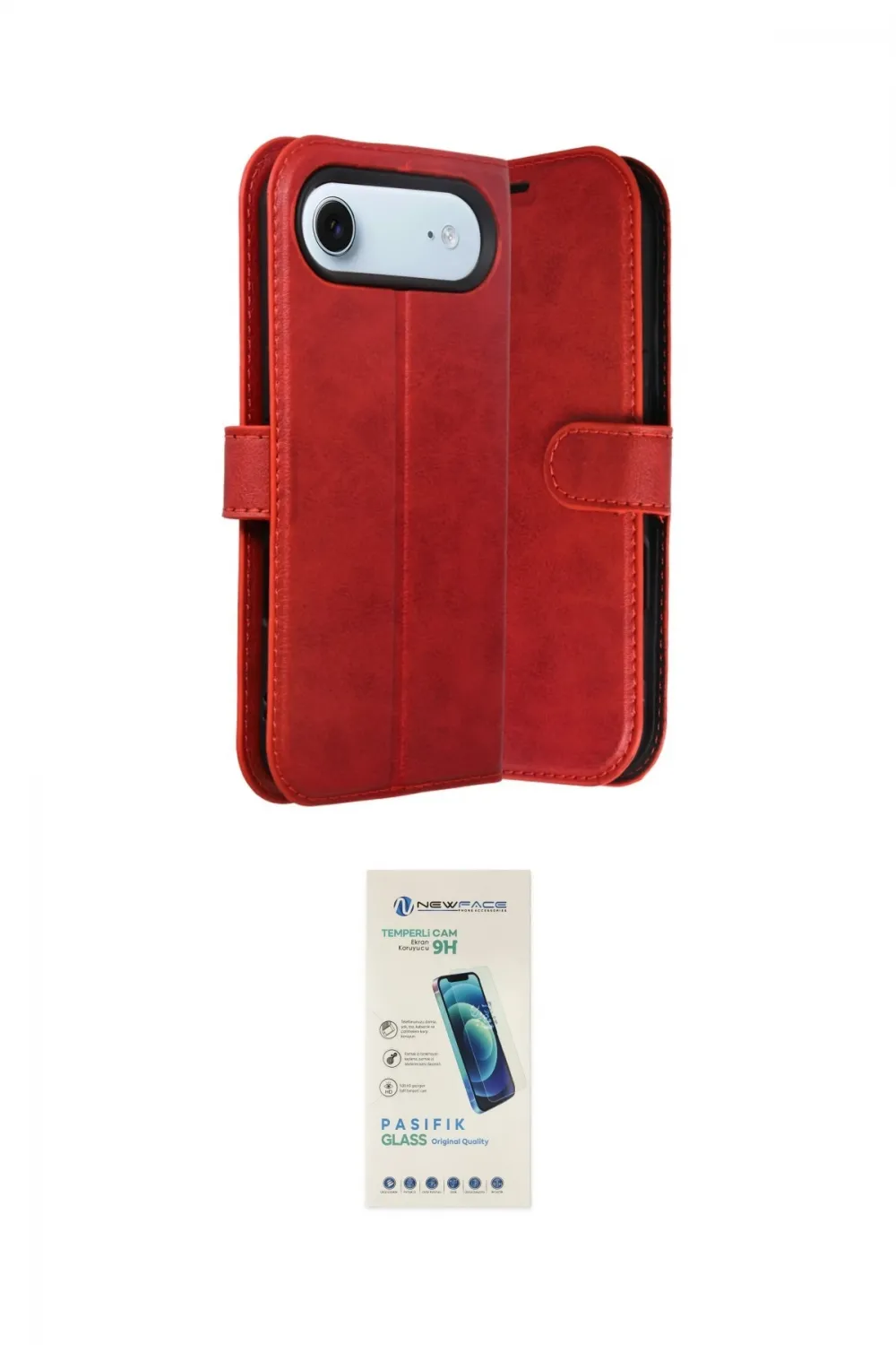 ieg™ iPhone 17 Air Kılıf Siluet Işık Serisi - Şeffaf Pasifik Cam Ekran Koruyucu