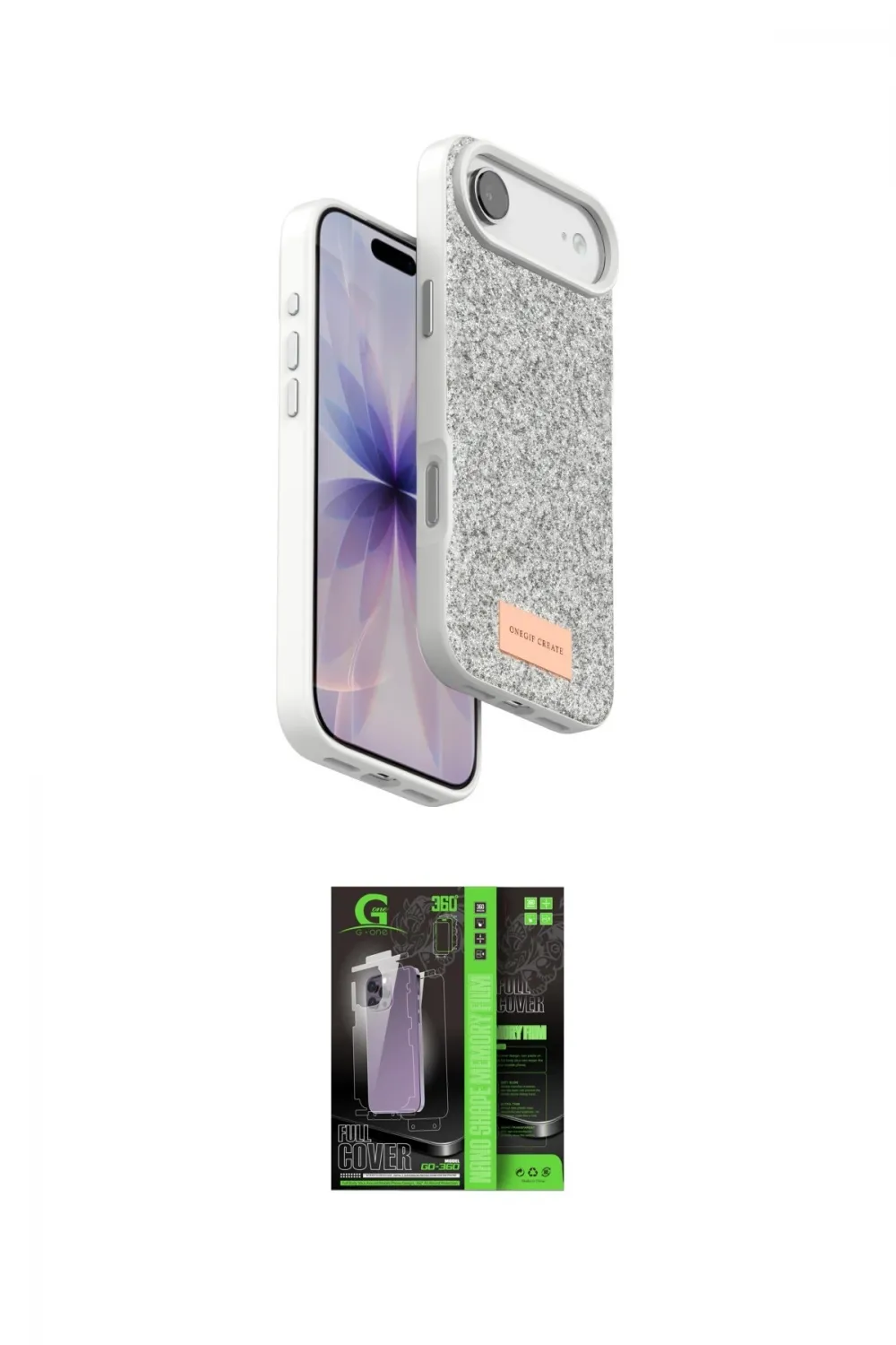 ieg™ iPhone 17 Air Kılıf Vadi Klasik Serisi - Şeffaf 360 Full Body Arka Koruyucu