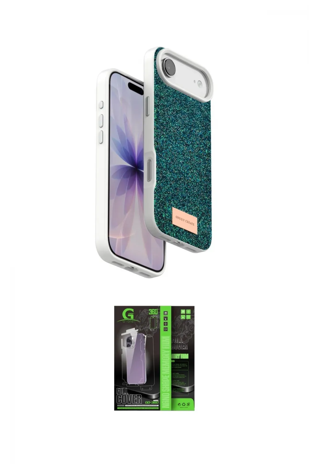 ieg™ iPhone 17 Air Kılıf Vadi Klasik Serisi - Şeffaf 360 Full Body Arka Koruyucu