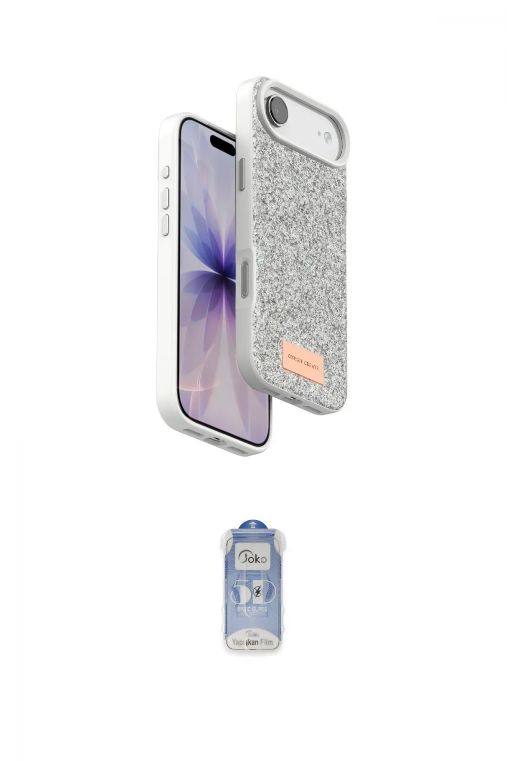 ieg™ iPhone 17 Air Kılıf Vadi Klasik Serisi - Siyah Joko Magic 5D Cam