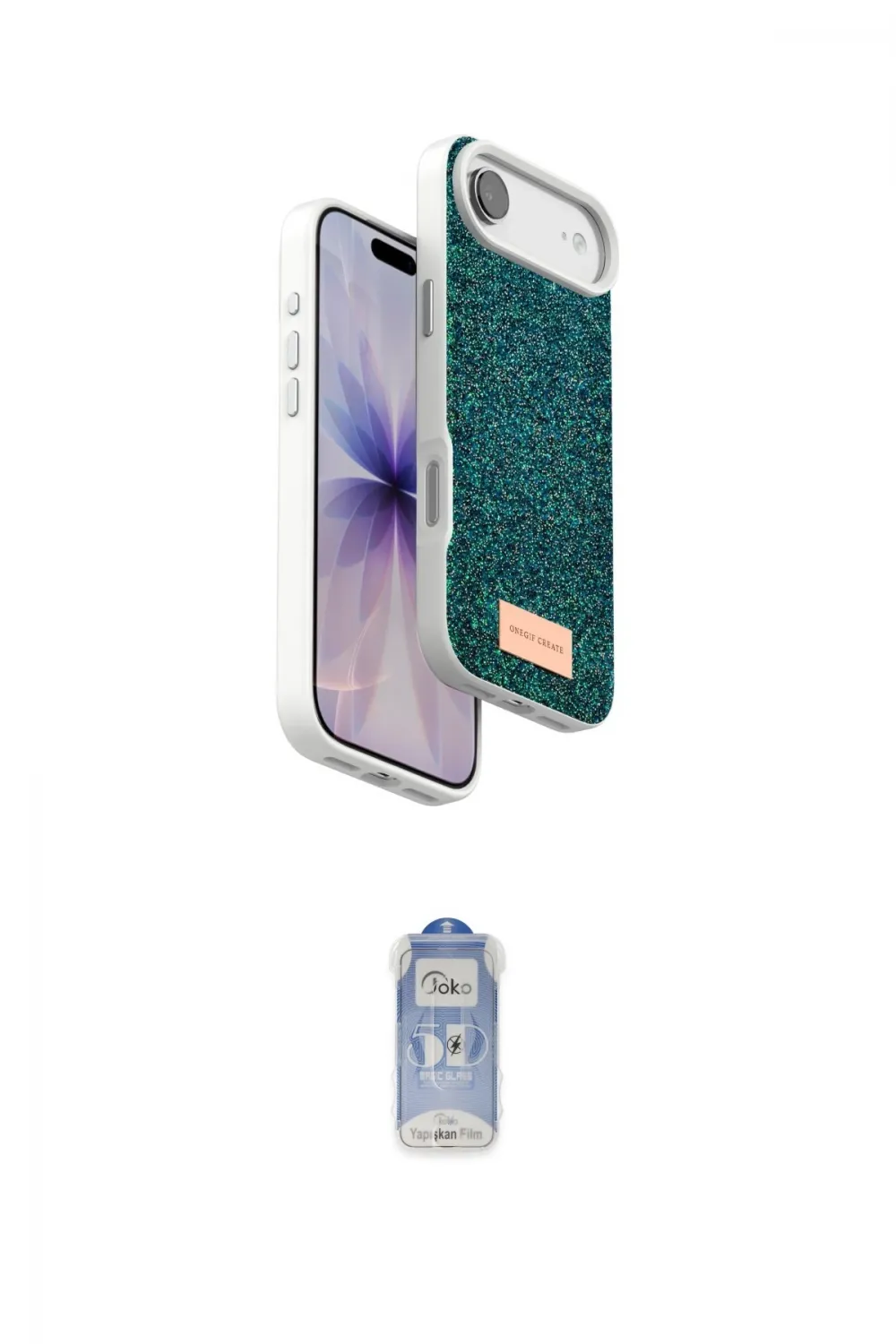 ieg™ iPhone 17 Air Kılıf Vadi Klasik Serisi - Siyah Joko Magic 5D Cam