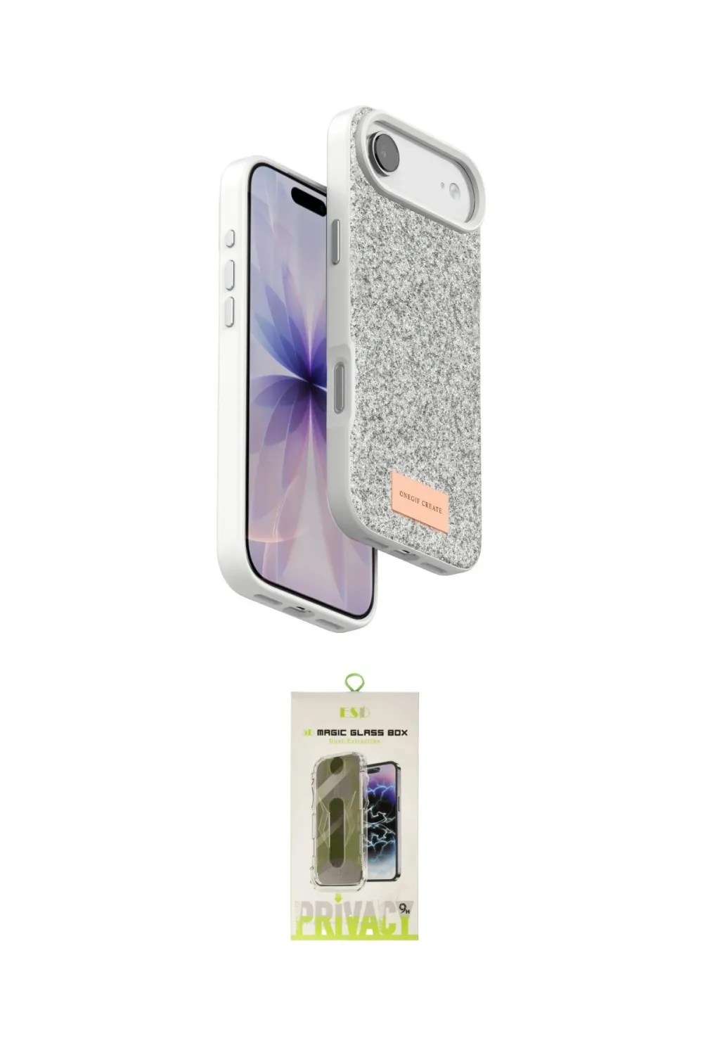 ieg™ iPhone 17 Air Kılıf Vadi Klasik Serisi - Siyah Joko Magic 5D Hayalet Cam