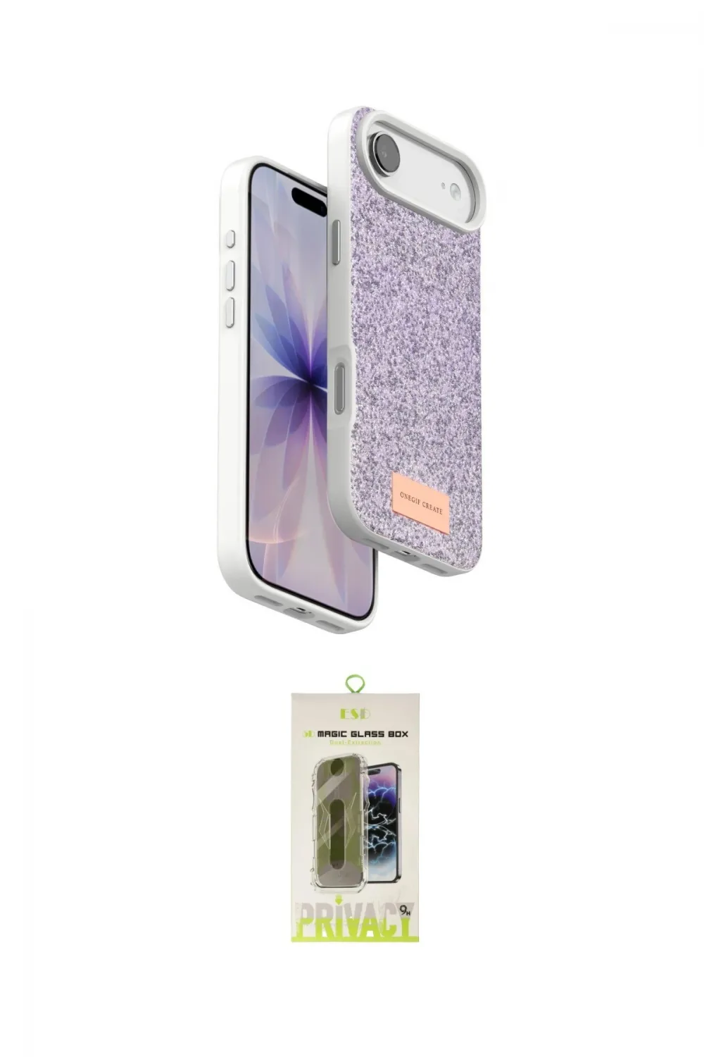 ieg™ iPhone 17 Air Kılıf Vadi Klasik Serisi - Siyah Joko Magic 5D Hayalet Cam