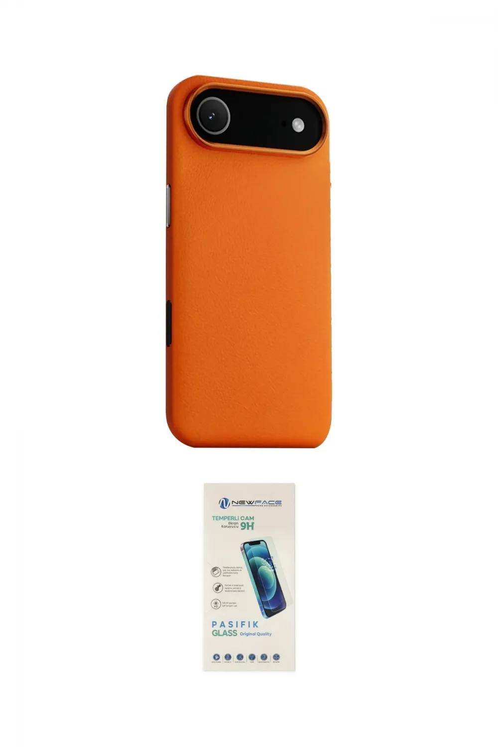 ieg™ iPhone 17 Air Kılıf Zirve Modern Prime - Şeffaf Pasifik Cam Ekran Koruyucu