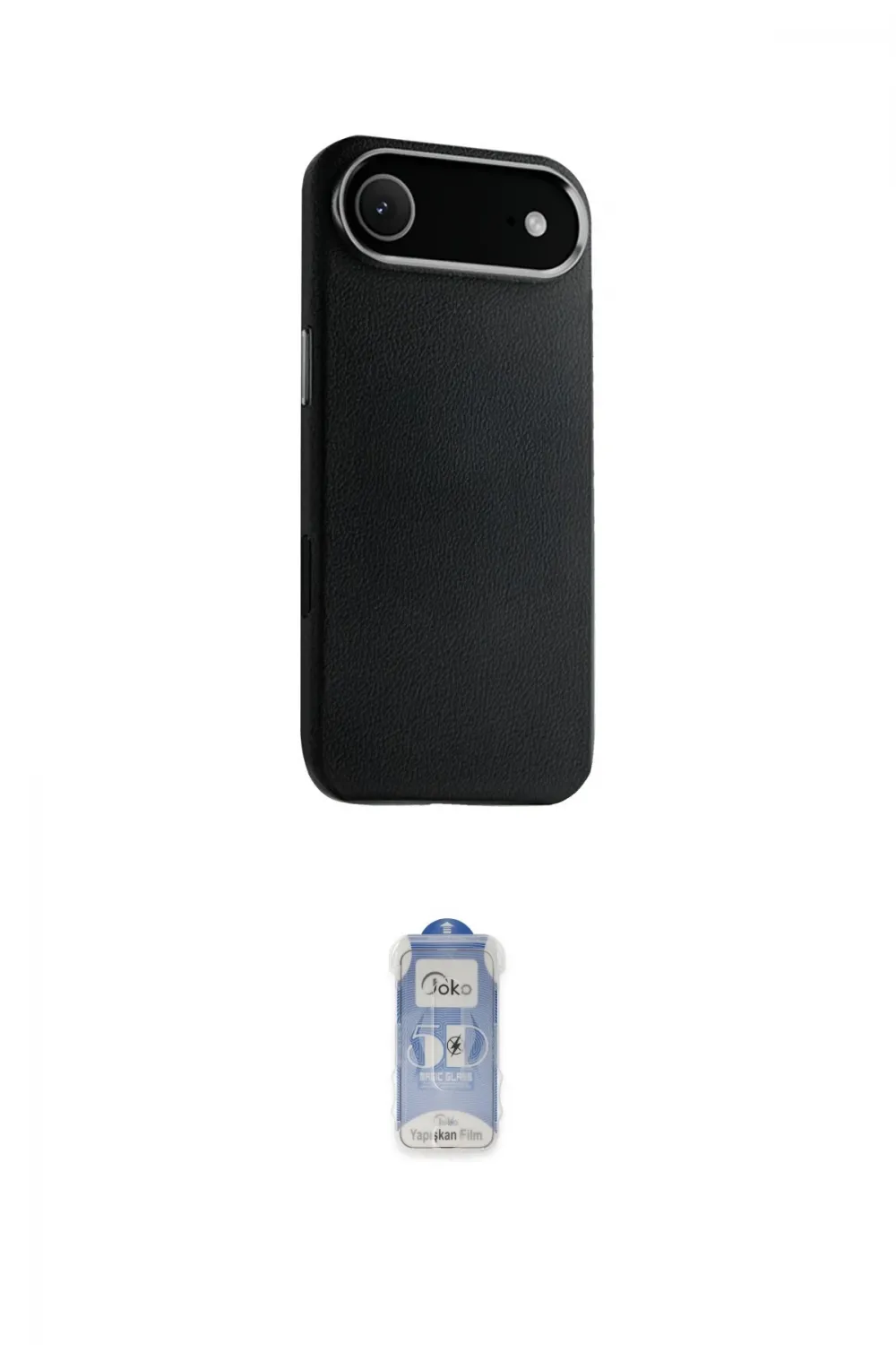 ieg™ iPhone 17 Air Kılıf Zirve Modern Prime - Siyah Joko Magic 5D Cam