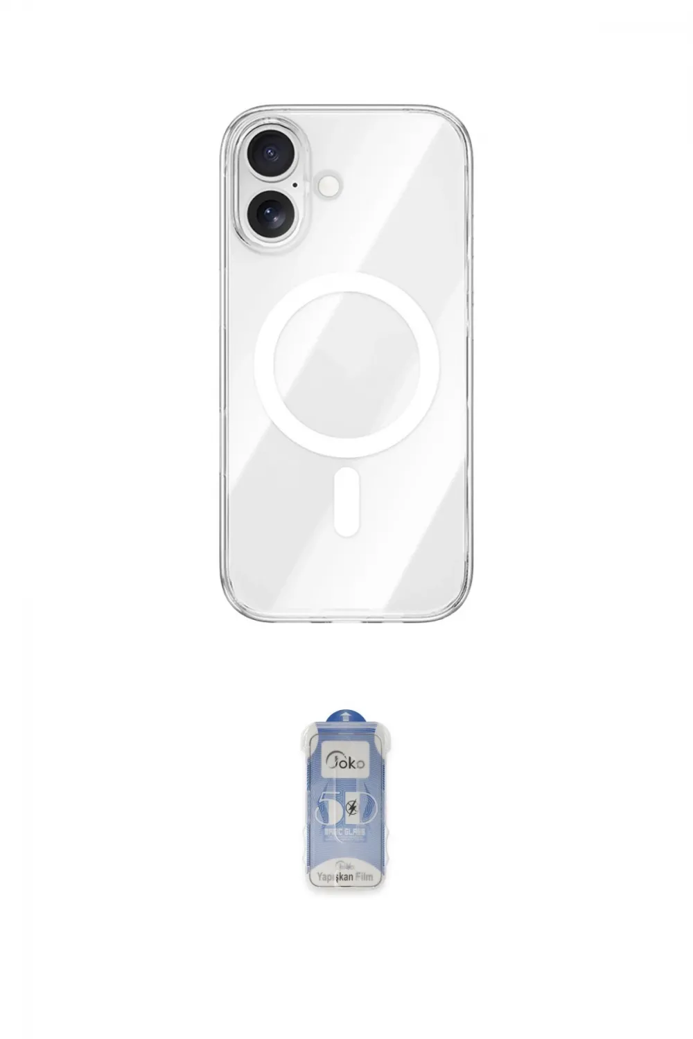 ieg™ iPhone 17 Kılıf Kutup Klasik Serisi - Siyah Joko Magic 5D Cam