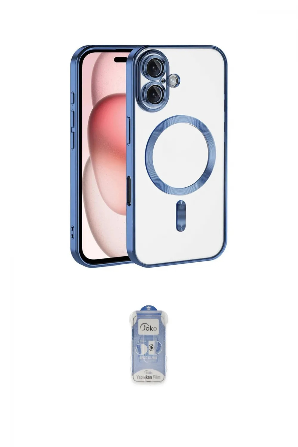 ieg™ iPhone 17 Kılıf Nova Işık Özel Seri - Siyah Joko Magic 5D Cam