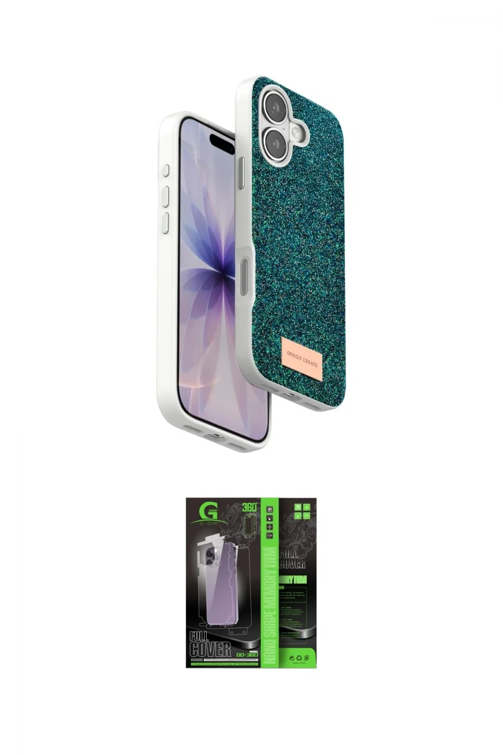 ieg™ iPhone 17 Kılıf Vadi Klasik Serisi - Şeffaf 360 Full Body Arka Koruyucu