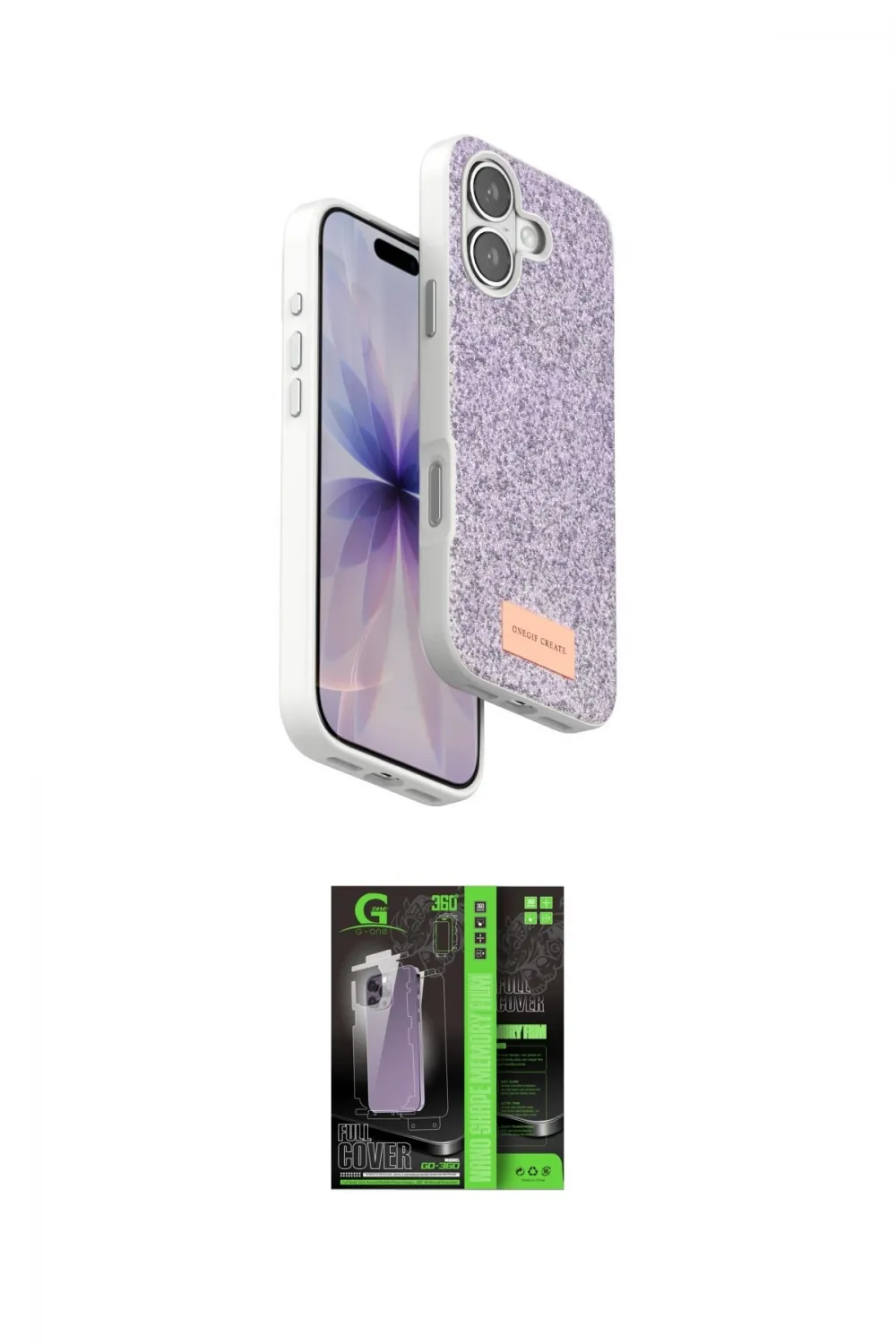 ieg™ iPhone 17 Kılıf Vadi Klasik Serisi - Şeffaf 360 Full Body Arka Koruyucu