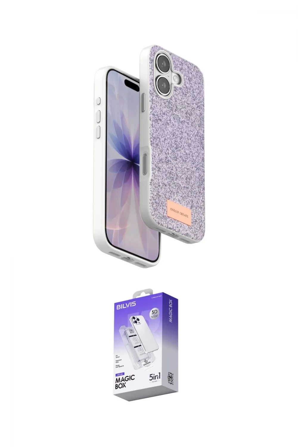 ieg™ iPhone 17 Kılıf Vadi Klasik Serisi - Siyah Bilvis 5in1 3D Magic Cam Ekran Koruyucu