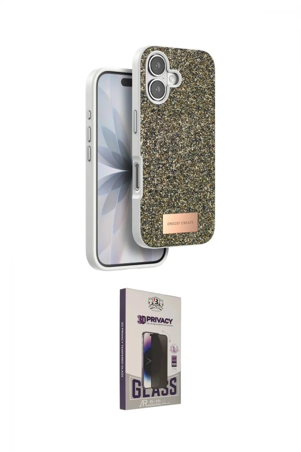 ieg™ iPhone 17 Kılıf Vadi Klasik Serisi - Siyah Bilvis Hayalet Cam Ekran Koruyucu