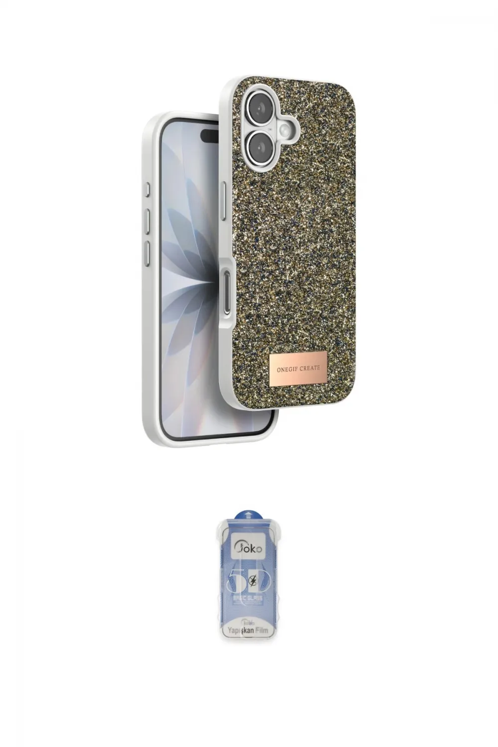 ieg™ iPhone 17 Kılıf Vadi Klasik Serisi - Siyah Joko Magic 5D Cam