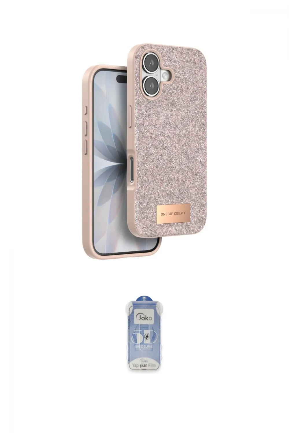 ieg™ iPhone 17 Kılıf Vadi Klasik Serisi - Siyah Joko Magic 5D Cam