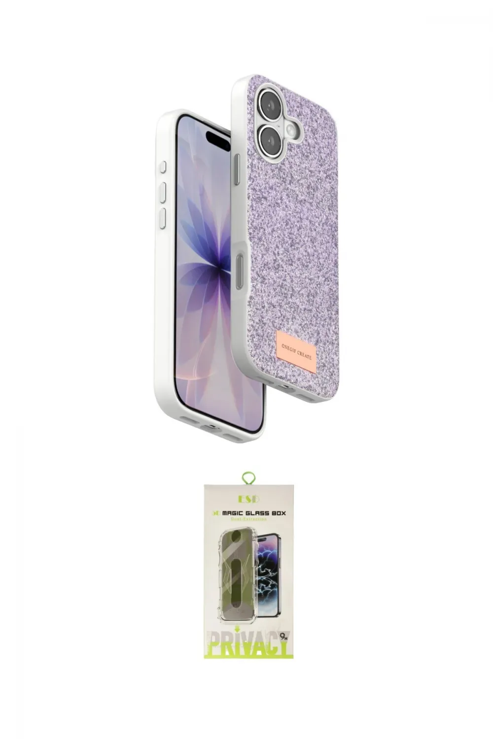 ieg™ iPhone 17 Kılıf Vadi Klasik Serisi - Siyah Joko Magic 5D Hayalet Cam