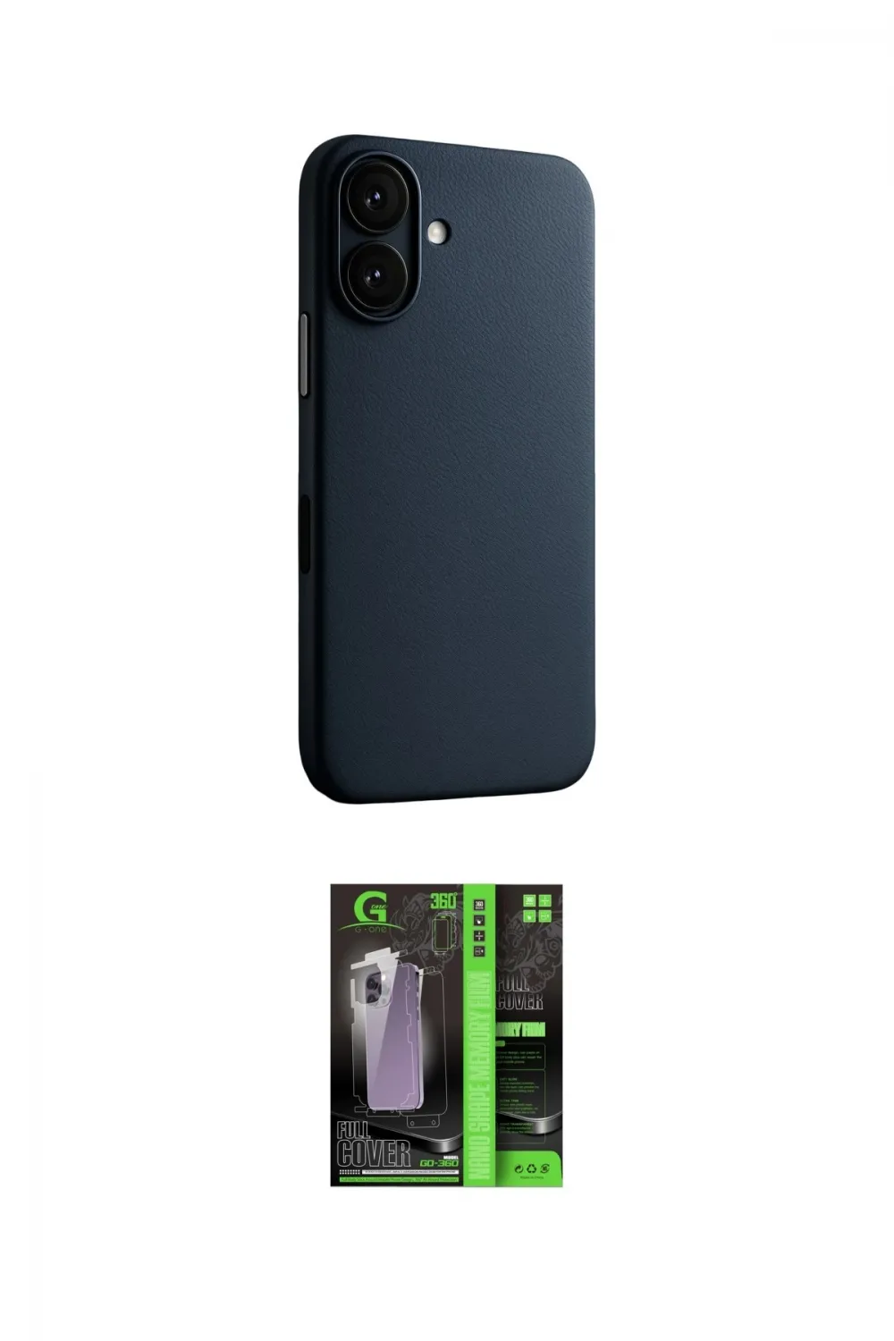 ieg™ iPhone 17 Kılıf Zirve Modern Prime - Şeffaf 360 Full Body Arka Koruyucu