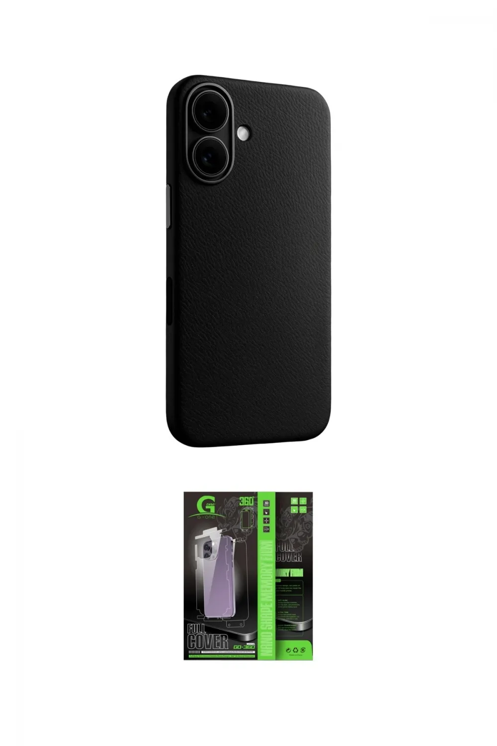 ieg™ iPhone 17 Kılıf Zirve Modern Prime - Şeffaf 360 Full Body Arka Koruyucu