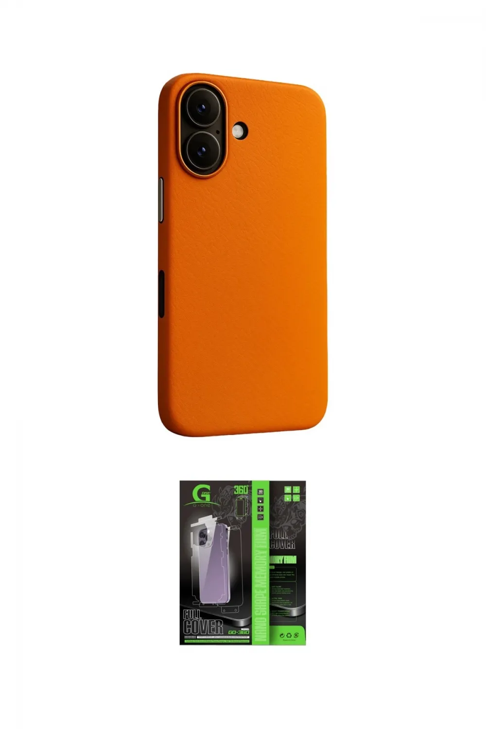 ieg™ iPhone 17 Kılıf Zirve Modern Prime - Şeffaf 360 Full Body Arka Koruyucu