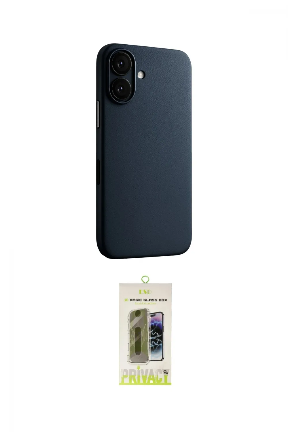 ieg™ iPhone 17 Kılıf Zirve Modern Prime - Siyah Joko Magic 5D Hayalet Cam