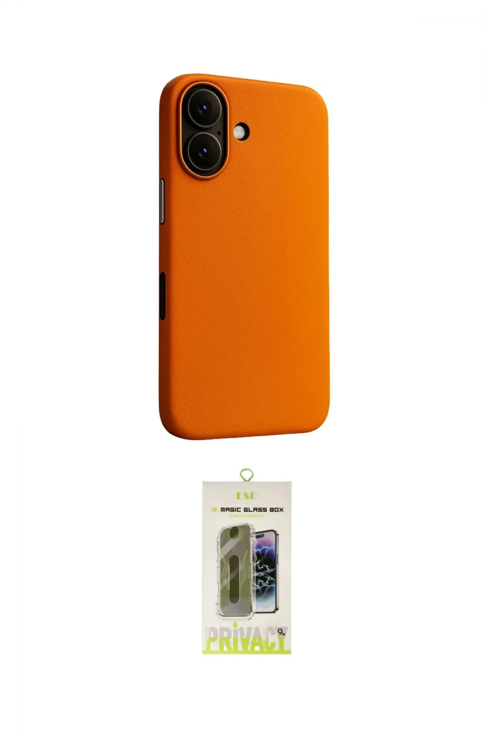 ieg™ iPhone 17 Kılıf Zirve Modern Prime - Siyah Joko Magic 5D Hayalet Cam