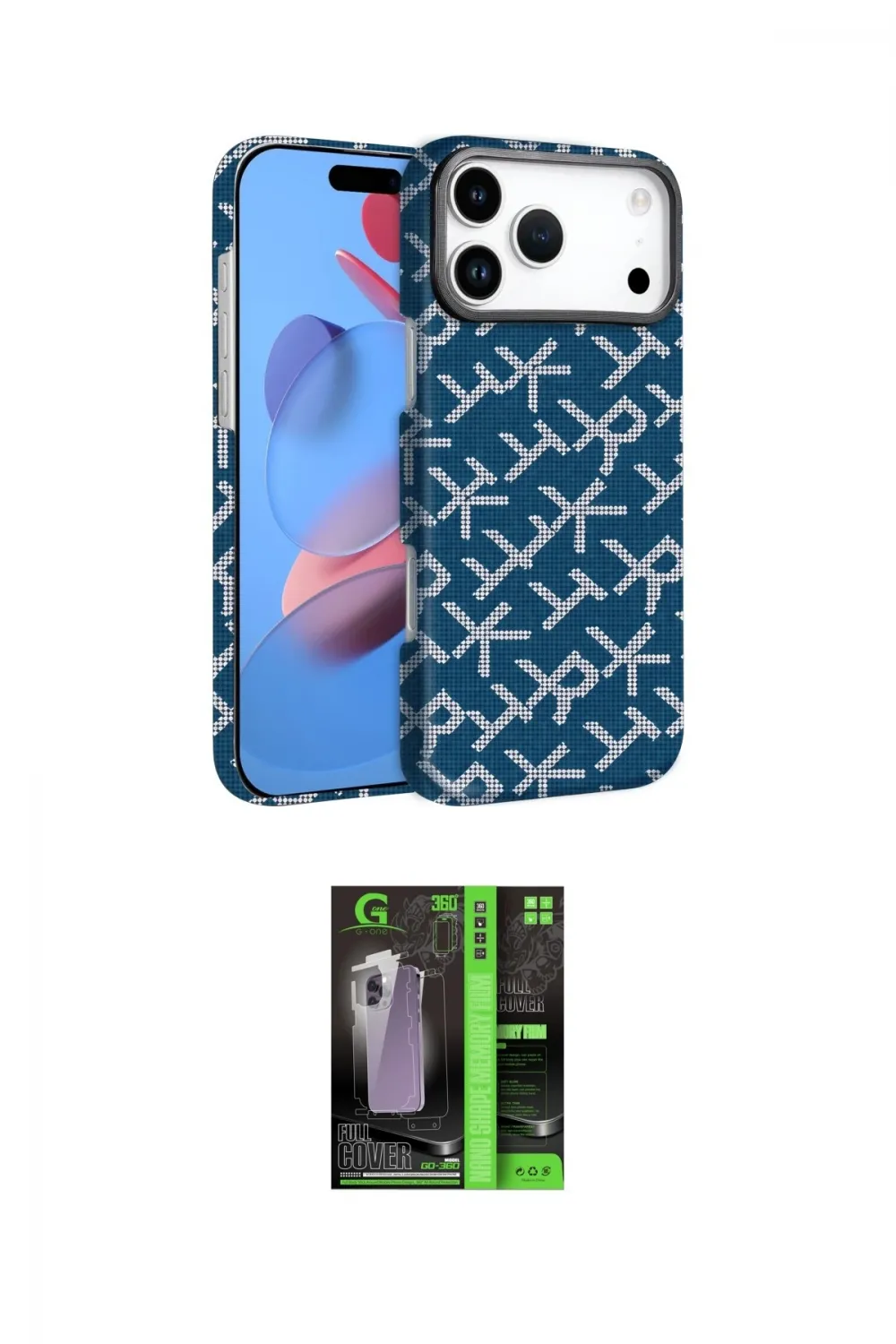 ieg™ iPhone 17 Pro Kılıf Doruk Serisi - Şeffaf 360 Full Body Arka Koruyucu