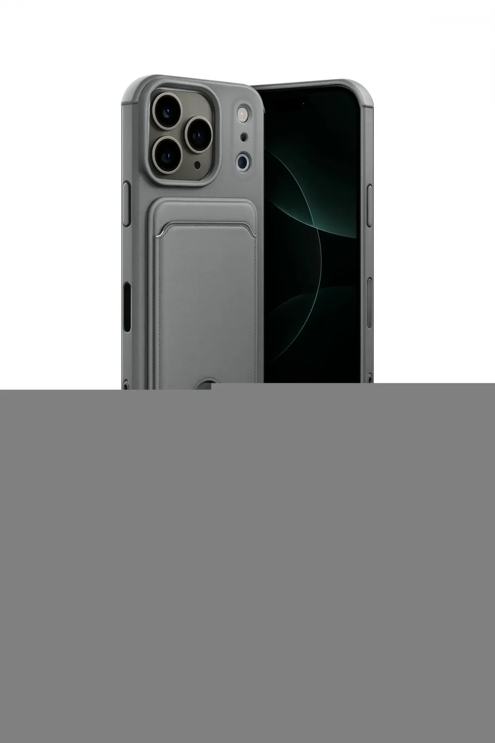ieg™ iPhone 17 Pro Kılıf Vadi Çizgi Prime - Şeffaf Pasifik Cam Ekran Koruyucu