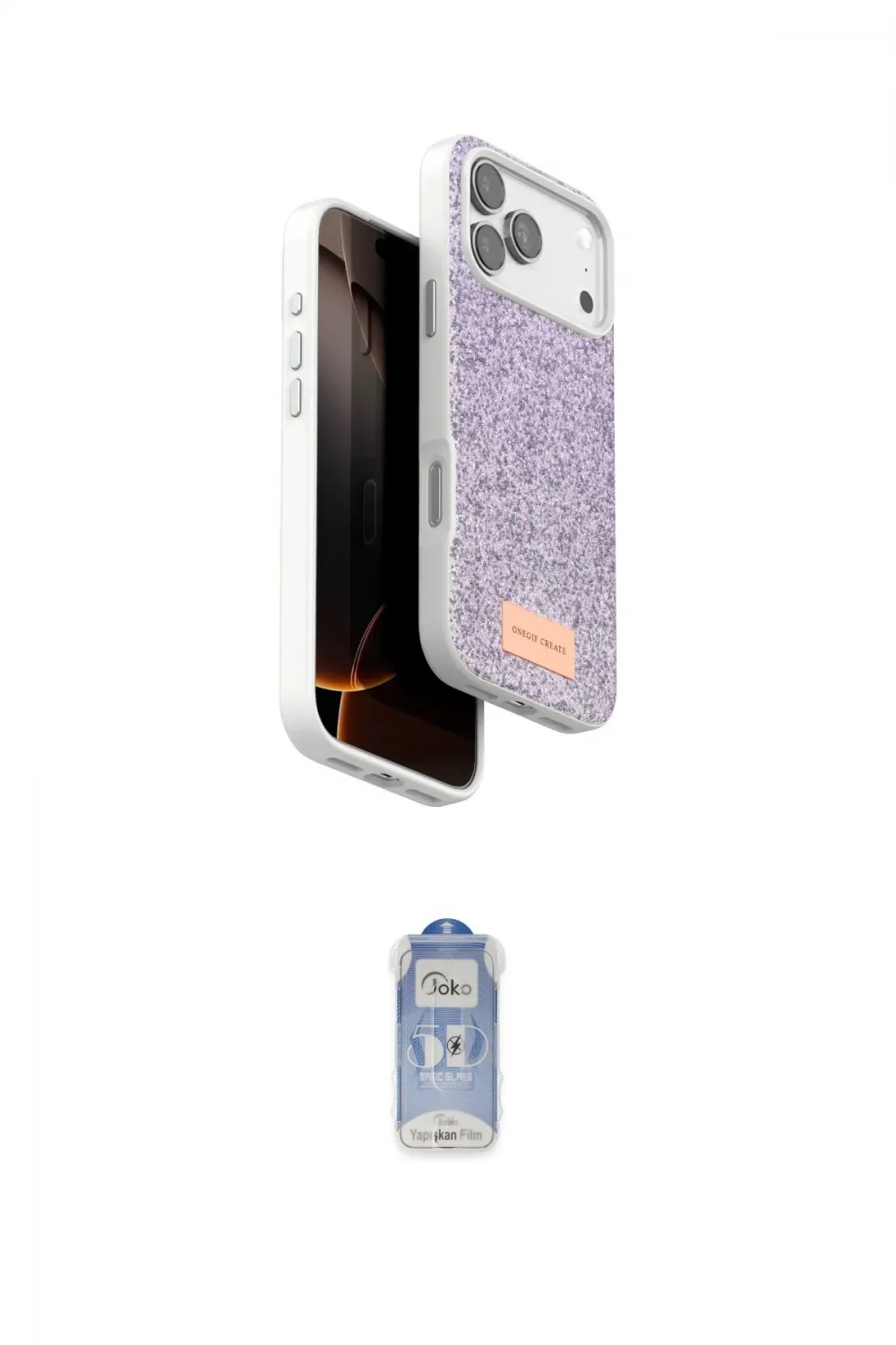 ieg™ iPhone 17 Pro Kılıf Vadi Klasik Serisi - Siyah Joko Magic 5D Cam
