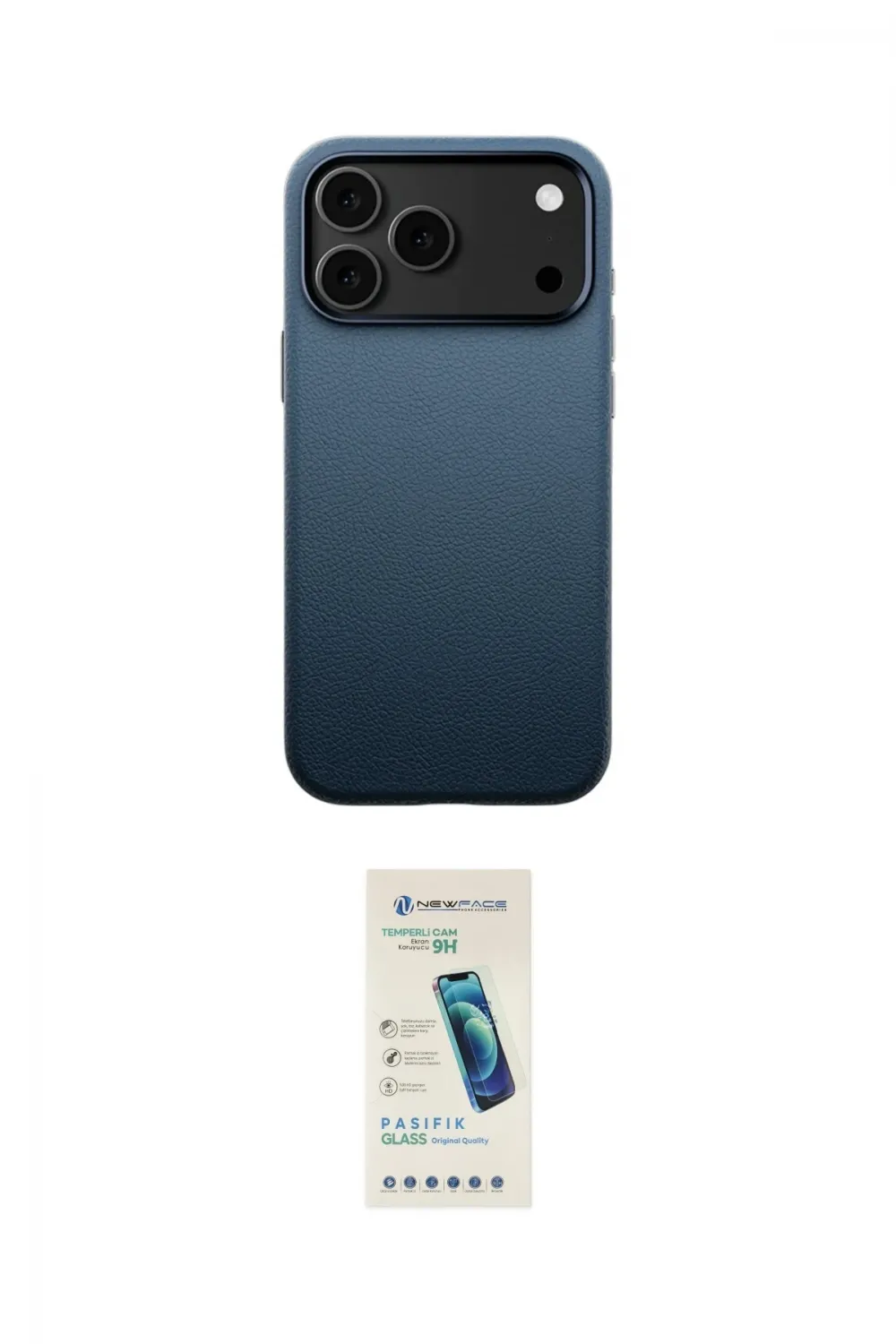 ieg™ iPhone 17 Pro Kılıf Zirve Modern Prime - Şeffaf Pasifik Cam Ekran Koruyucu