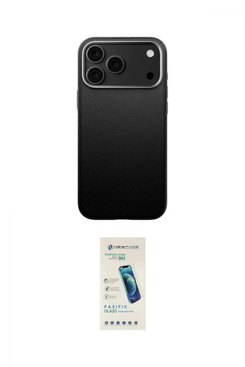 ieg™ iPhone 17 Pro Kılıf Zirve Modern Prime - Şeffaf Pasifik Cam Ekran Koruyucu