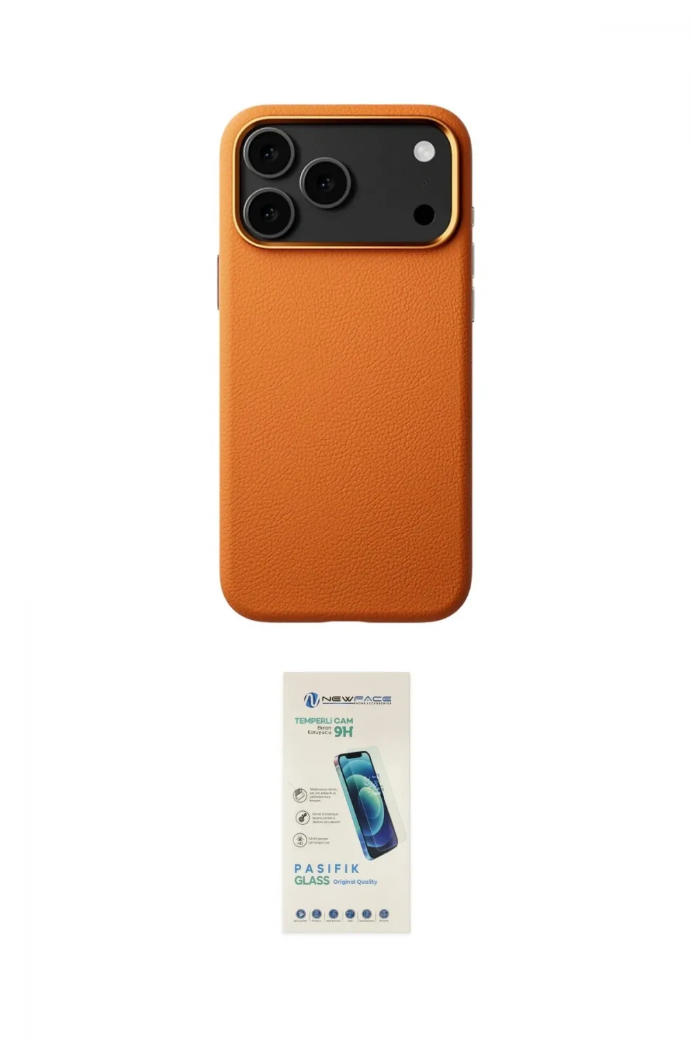 ieg™ iPhone 17 Pro Kılıf Zirve Modern Prime - Şeffaf Pasifik Cam Ekran Koruyucu