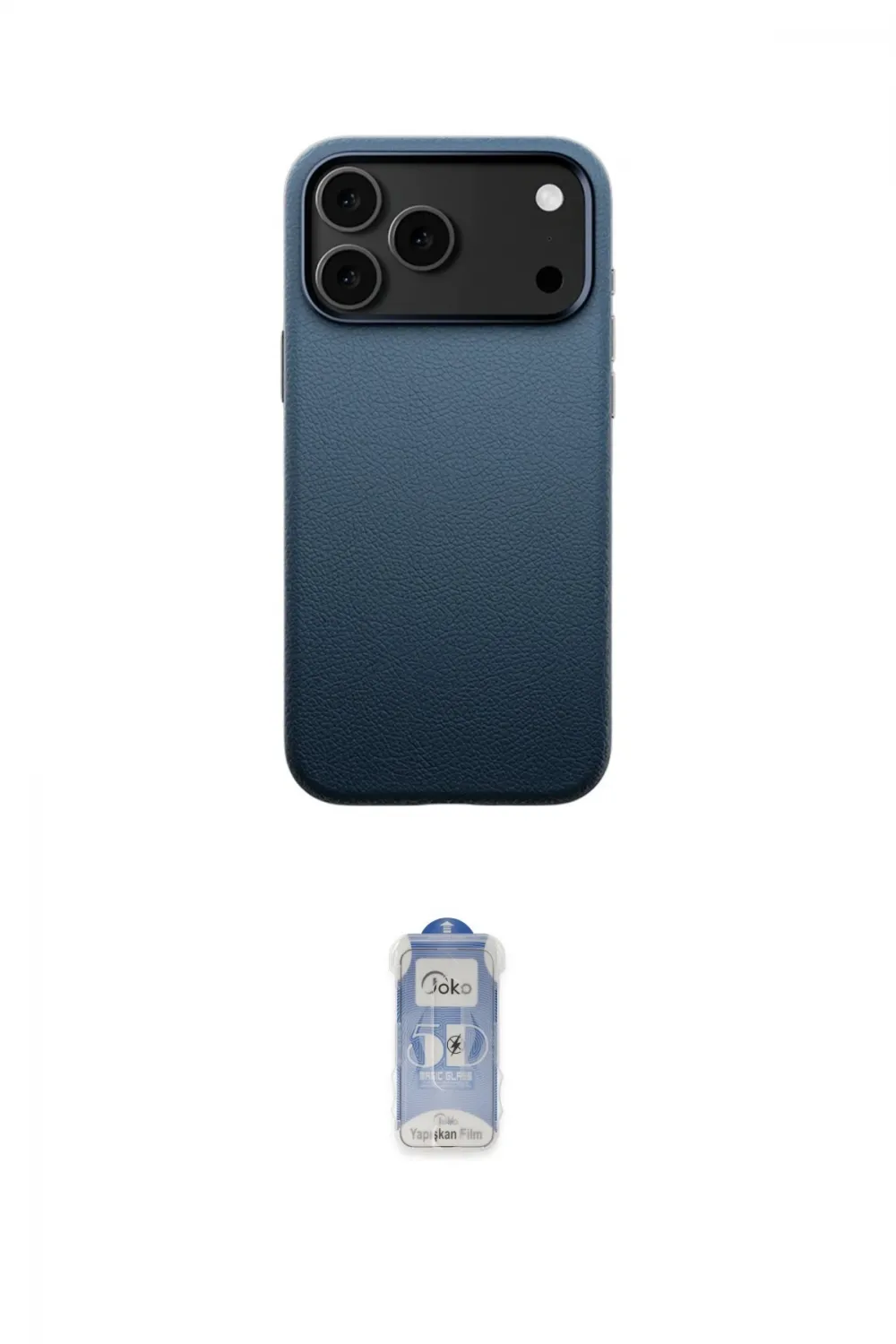 ieg™ iPhone 17 Pro Kılıf Zirve Modern Prime - Siyah Joko Magic 5D Cam