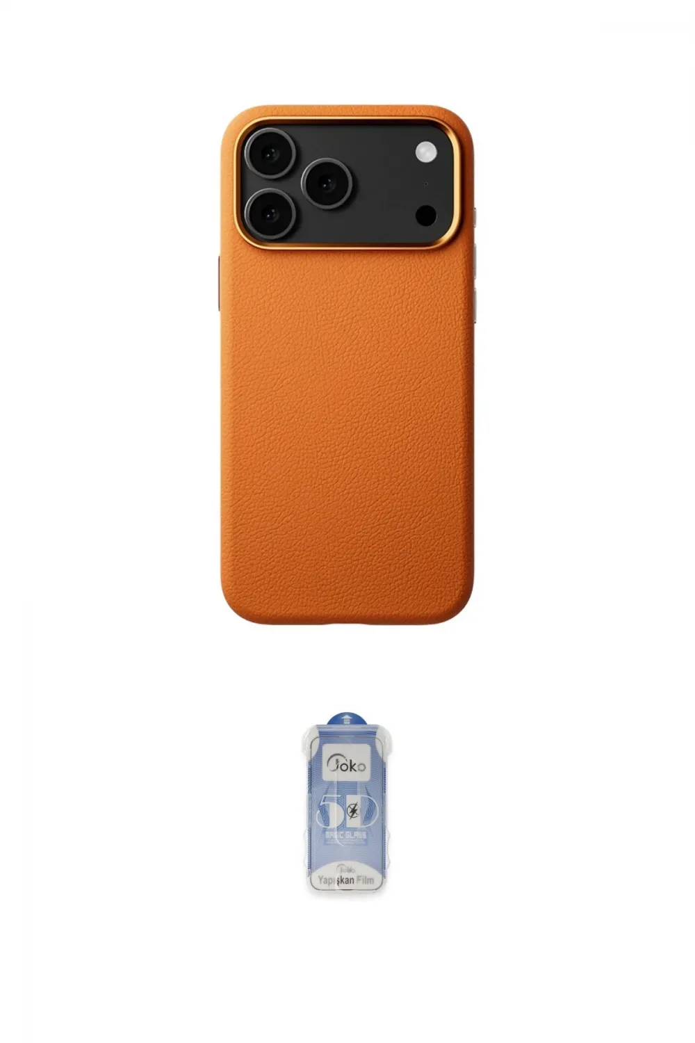 ieg™ iPhone 17 Pro Kılıf Zirve Modern Prime - Siyah Joko Magic 5D Cam