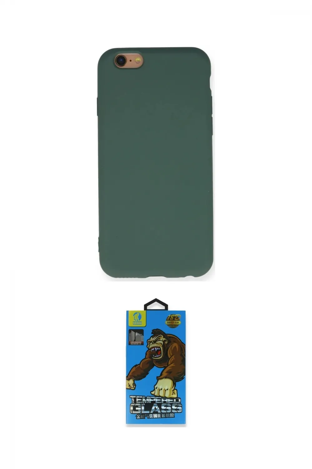 ieg™ iPhone 6 Kılıf Ahenk Serisi - Beyaz 18D Cam Ekran Koruyucu