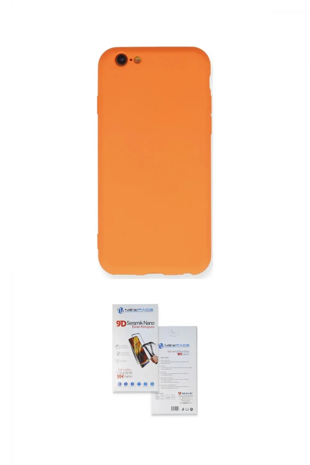 ieg™ iPhone 6 Kılıf Ahenk Serisi - Beyaz Seramik Nano Ekran Koruyucu