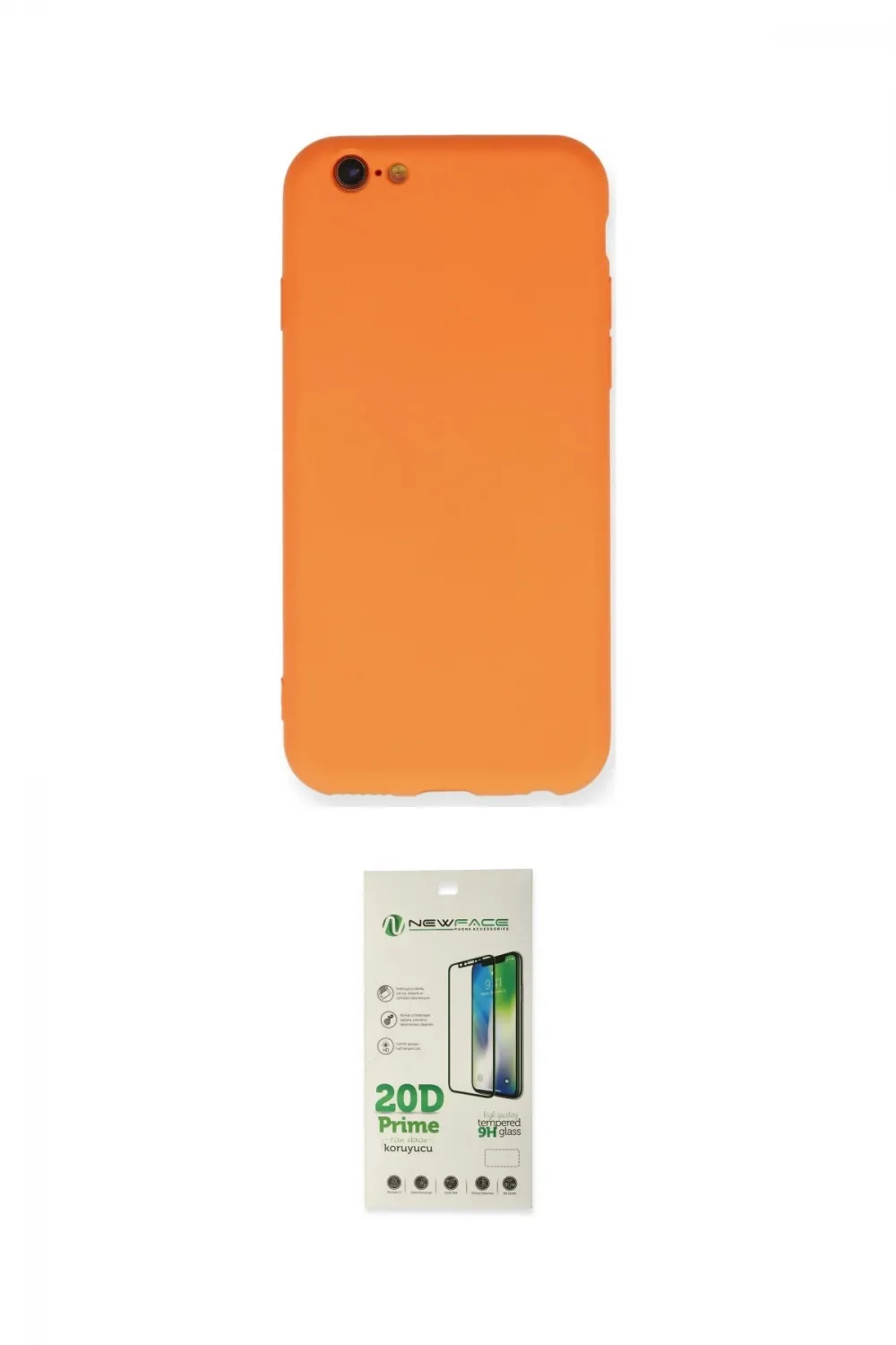 ieg™ iPhone 6 Kılıf Ahenk Serisi - Siyah 20D Premium Cam Ekran Koruyucu