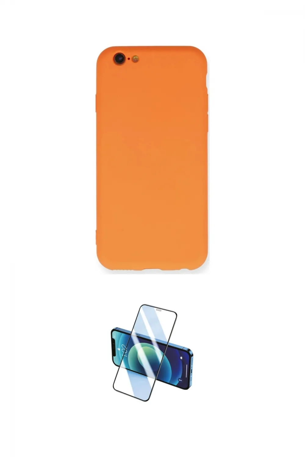 ieg™ iPhone 6 Kılıf Ahenk Serisi - Siyah 3D Antistatik Seramik Nano Ekran Koruyucu
