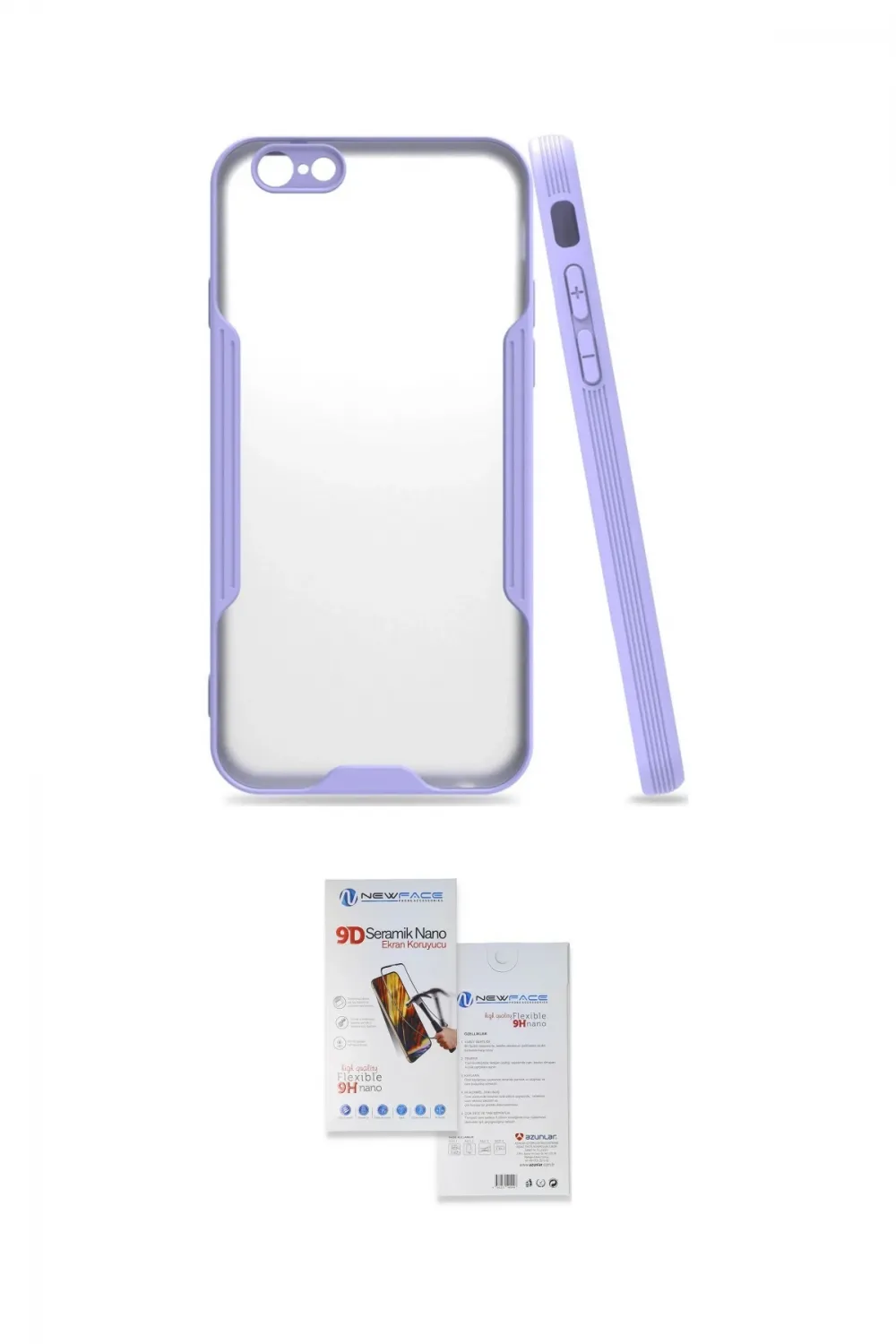 ieg™ iPhone 6 Kılıf Atlas Asil Serisi - Beyaz Seramik Nano Ekran Koruyucu