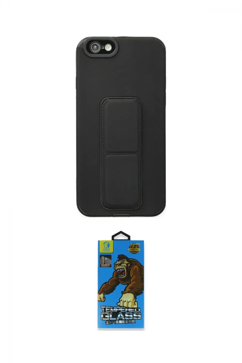 ieg™ iPhone 6 Kılıf Çekirdek Yansıma - Beyaz 18D Cam Ekran Koruyucu