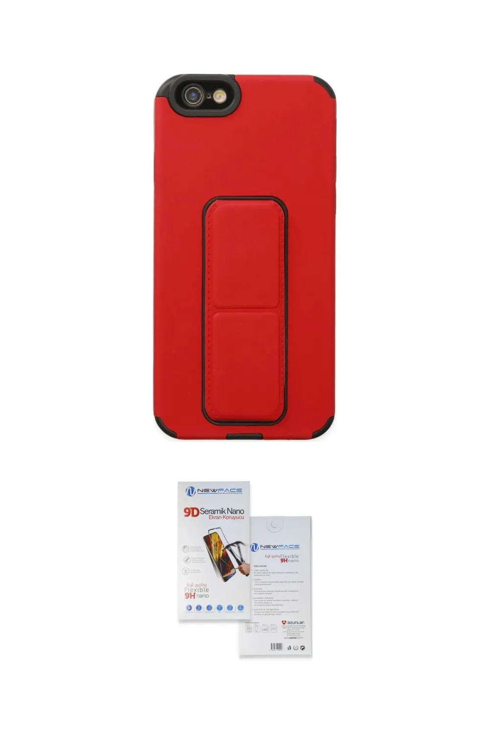ieg™ iPhone 6 Kılıf Çekirdek Yansıma - Beyaz Seramik Nano Ekran Koruyucu
