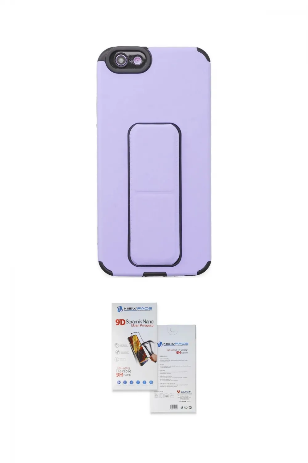 ieg™ iPhone 6 Kılıf Çekirdek Yansıma - Beyaz Seramik Nano Ekran Koruyucu
