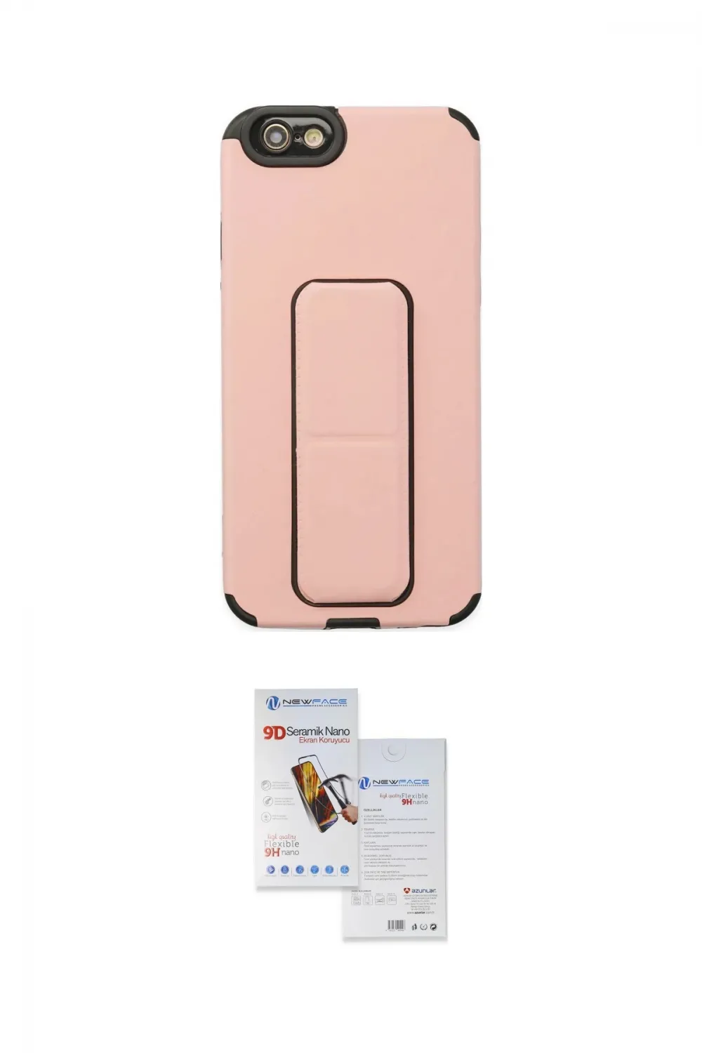 ieg™ iPhone 6 Kılıf Çekirdek Yansıma - Beyaz Seramik Nano Ekran Koruyucu