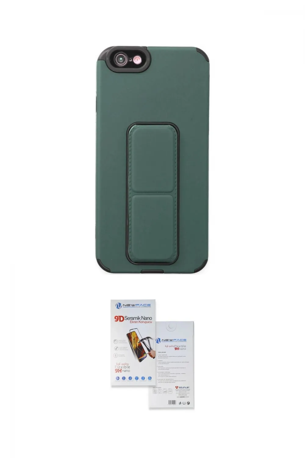 ieg™ iPhone 6 Kılıf Çekirdek Yansıma - Beyaz Seramik Nano Ekran Koruyucu