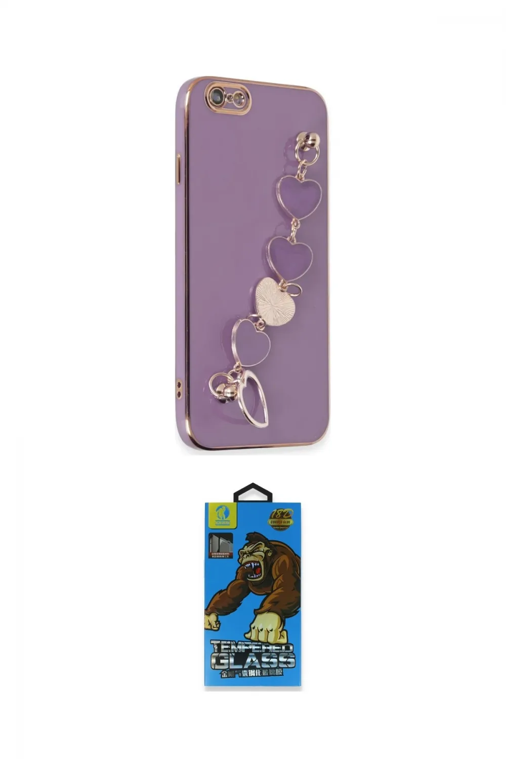 ieg™ iPhone 6 Kılıf Nova Işık Prime - Beyaz 18D Cam Ekran Koruyucu