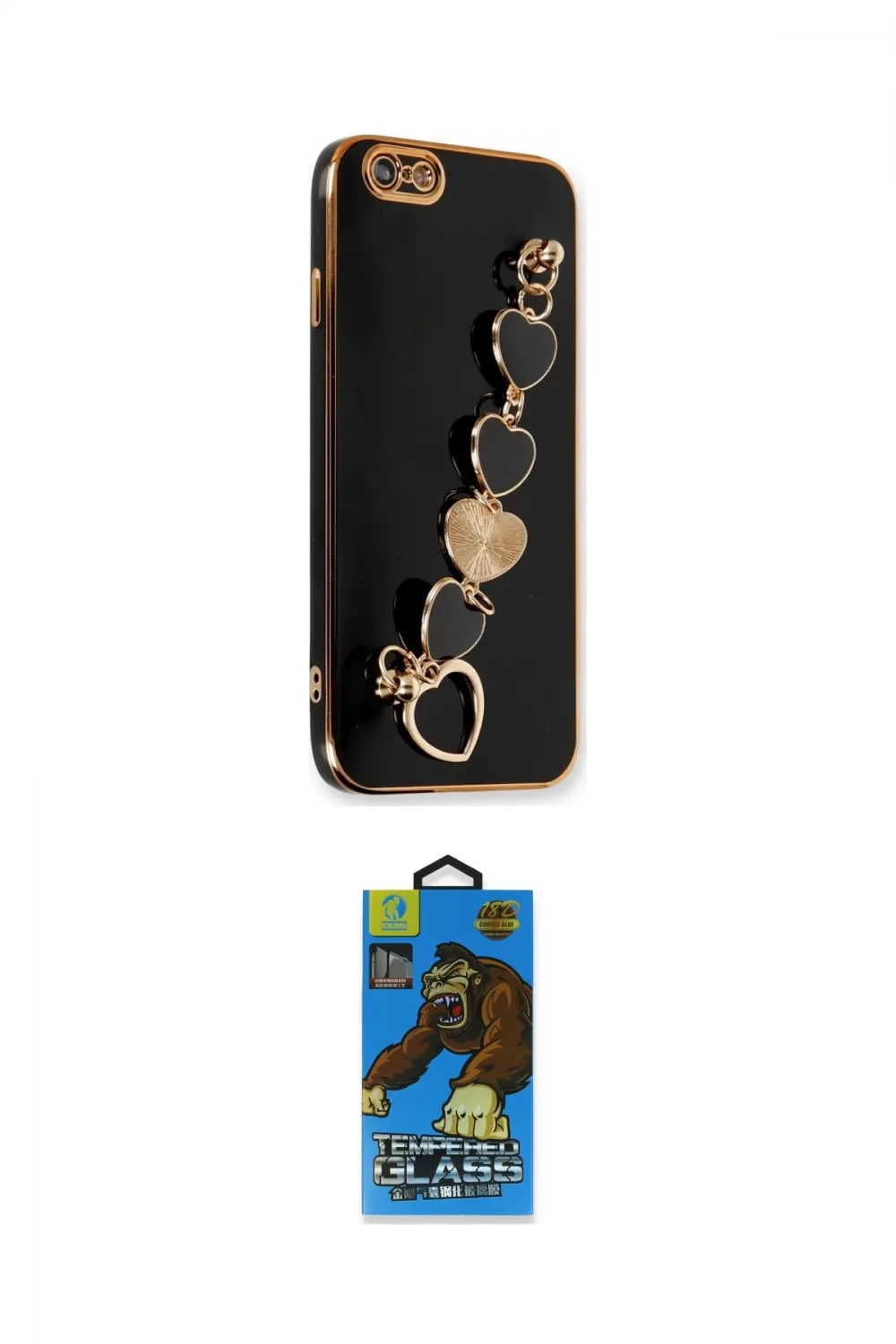 ieg™ iPhone 6 Kılıf Nova Işık Prime - Beyaz 18D Cam Ekran Koruyucu