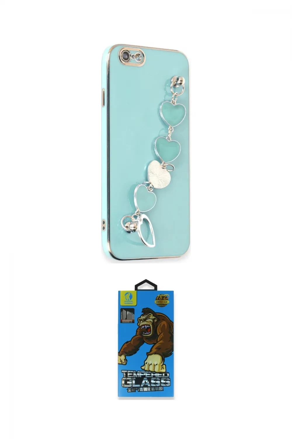 ieg™ iPhone 6 Kılıf Nova Işık Prime - Beyaz 18D Cam Ekran Koruyucu