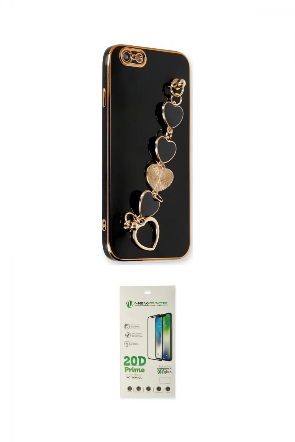 ieg™ iPhone 6 Kılıf Nova Işık Prime - Beyaz 20D Premium Cam Ekran Koruyucu