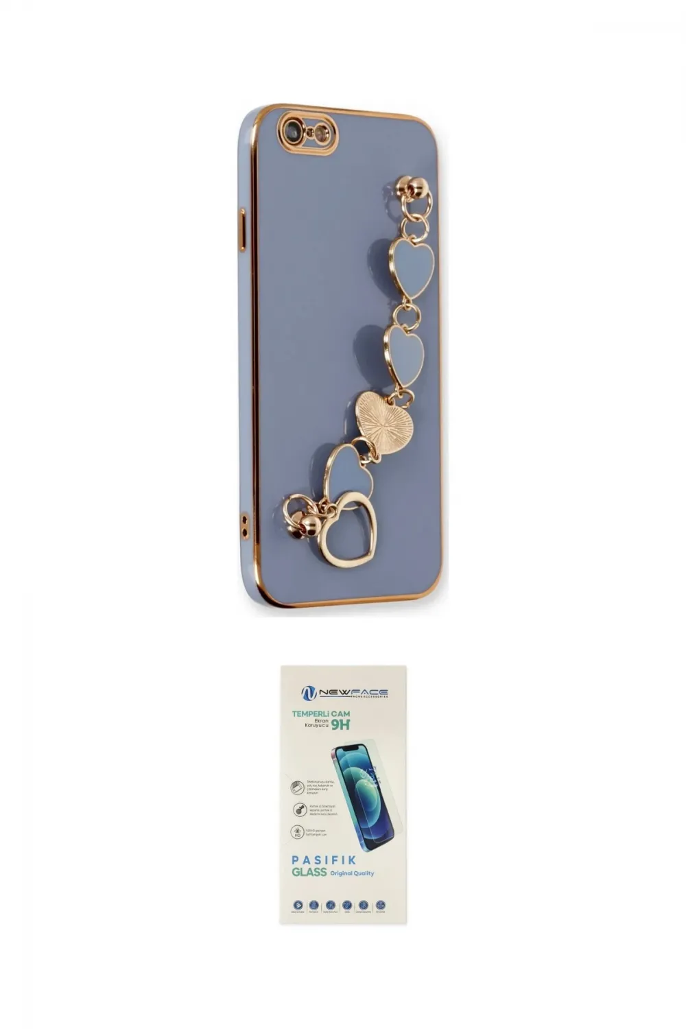 ieg™ iPhone 6 Kılıf Nova Işık Prime - Şeffaf Pasifik Cam Ekran Koruyucu