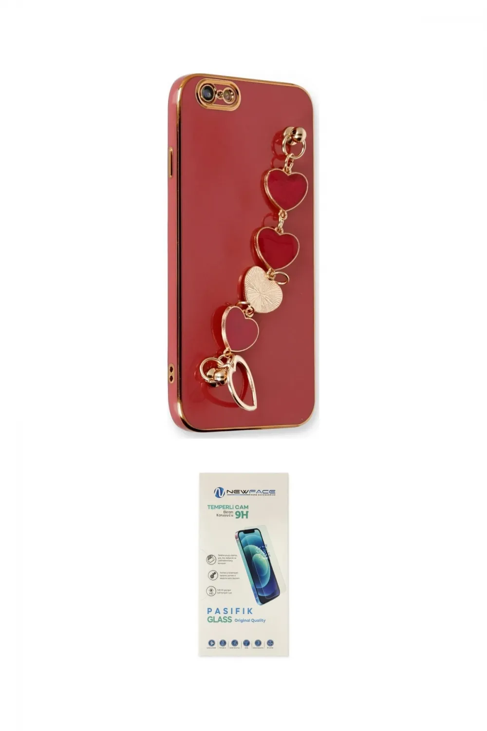 ieg™ iPhone 6 Kılıf Nova Işık Prime - Şeffaf Pasifik Cam Ekran Koruyucu